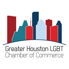 Greater Houston LGBT Chamber of Commerce logo with city skyline