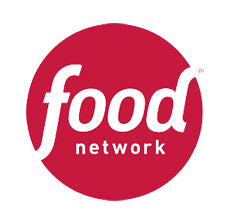 Food Network logo on a red circular background
