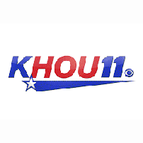 KHOU 11 news logo with a blue and red star graphic.