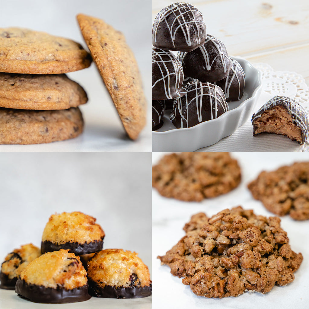Passover Cookie Collection, box of 18 gluten-free cookies.