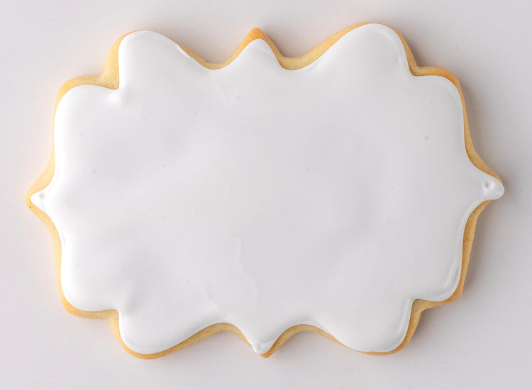 Kiddo Cookie Creations Mother's Day cookie with white icing